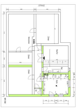 Foto - 4 Zimmer Etagenwohnung zur Miete in Naumburg (Saale)