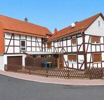 Charmantes Fachwerkhaus mit Garage & Nebengebäude - Wildeck