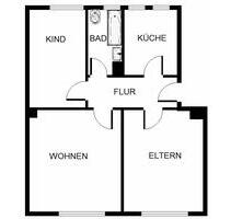 3-Zimmer-Wohnung in Gelsenkirchen Scholven