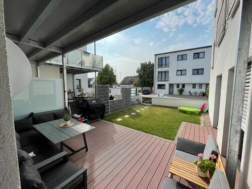 Foto - 4-Zi. Terrassenwohnung mit Garten KFW 70