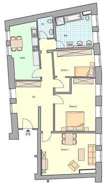 Foto - Etagenwohnung in Oschatz zur Miete