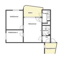 3-Zimmer-Wohnung mit Balkon in Hannover-Döhren