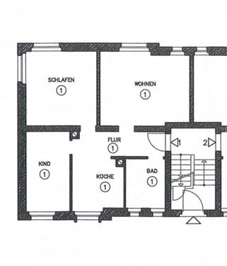 Foto - Hochparterre in Plauen zur Miete