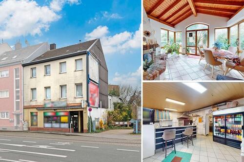 Foto - Mehrfamilienhaus mit Pizzeria, 3 Wohnungen & großem Grundstück