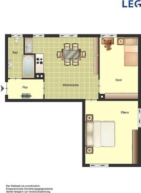 Foto - 2 Zimmer Etagenwohnung zur Miete in Duisburg