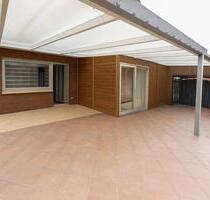 Wohnen mit Garten-Glück: Barrierefreie 4-Zimmer-Wohnung mit überdachter Terrasse & viel Stauraum - Emsbüren