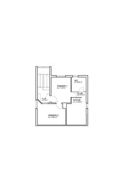 Foto - Erstbezug nach Kernsanierung – helle 2-Zimmer-Dachgeschosswohnung