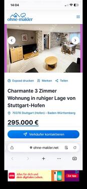 Foto - Verkaufe! Charmant 3Zimmer Wohnung in ruhiger Lage von St. Hofen