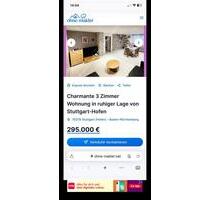 Verkaufe! Charmant 3Zimmer Wohnung in ruhiger Lage von St. Hofen - Stuttgart
