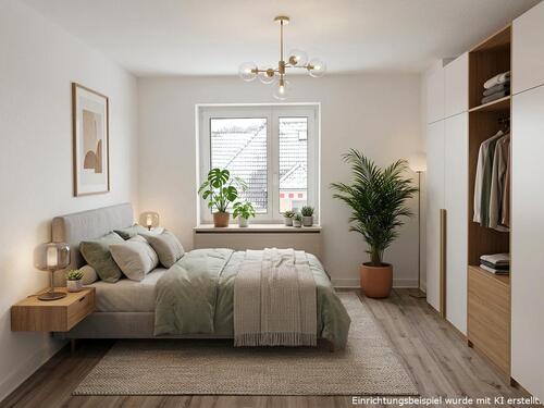 Foto - 3-Zimmer-Mansardenwohnung frisch renoviert