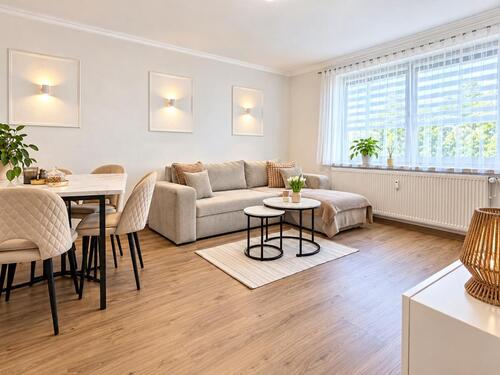 Foto - Moderne 3-Zimmer-Wohnung mit Balkon und Blick ins Grüne