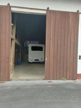Foto - Garage Stellplatz für Wohnmobil, Wohnwagen, Boot oder Auto