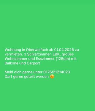 Foto - 4 Zimmer-Wohnung Oberwolfach-Kirche