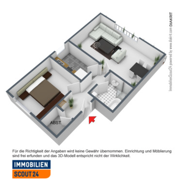 Foto - Etagenwohnung zur Miete in Grafhorst