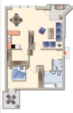 Foto - Wohnen im Herzen von Everswinkel! 2 Zimmerwohnung 80 qm mit Balk