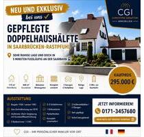 ** Gepflegte Doppelhaushälfte in ruhiger Lage von Saarbrücken **