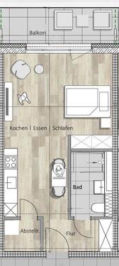 Foto - 1 Zimmer Etagenwohnung zur Miete in Vallendar