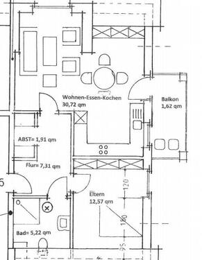 Foto - 2 Zimmer Dachgeschoßwohnung in Hopsten