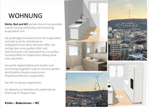 Foto - Etagenwohnung in Stuttgart zur Miete