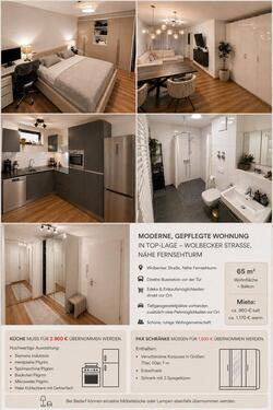 Foto - 2 Zimmer Wohnung + Balkon - Wolbecker Straße
