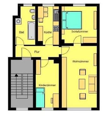 Foto - 3 Zimmer Etagenwohnung zur Miete in Mügeln