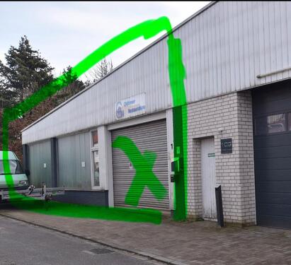 Foto - Werkstatt, Lager, Garage, Halle 154qm ebenerdig viel Licht