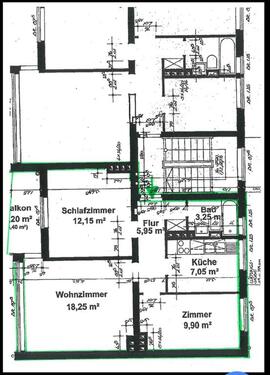 Foto - 3 Zimmer Etagenwohnung zur Miete in Goslar