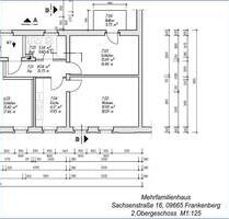2- Raumwohnung mit Balkon im 2.OG evtl. mit Ebk - Frankenberg (Sachsen)