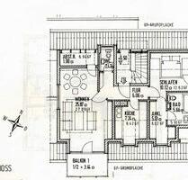 Dachgeschosswohnung 2,5 Zi, Küche, Balkon, Einbauküche - Haar