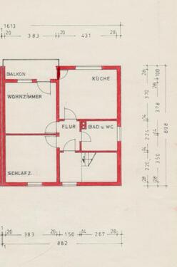 Foto - 2 Zimmer Etagenwohnung zur Miete in Marktoberdorf