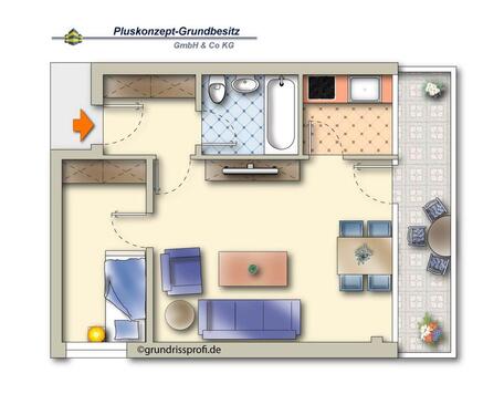Foto - 2 Zimmer Etagenwohnung zur Miete in Munster