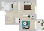 Foto - 2 Zimmer - Studentenwohnung - 5min zur Uni