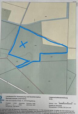 Foto - Grundstück 2,6 ha solar Photovoltaik Anhalt ökopunkte Konversion