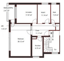 3-Zimmer-Wohnung im Erdgeschoss in Horn - Horn-Bad Meinberg