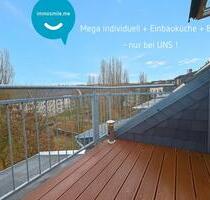2,5-Raum Wohnung • Einbauküche •mit Balkon • Kaßberg • Dachgeschoss • Mieten • Termin vereinbaren - Chemnitz Kapellenberg