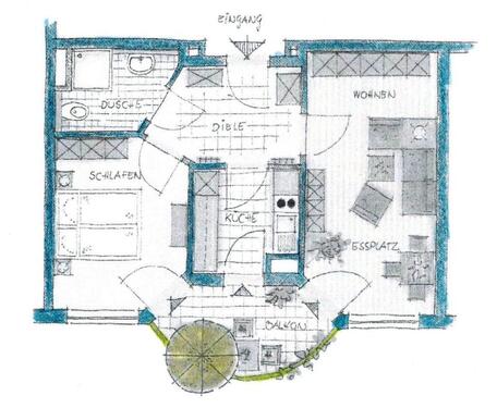 Foto - 2 Zimmer Etagenwohnung in Altdorf bei Nürnberg