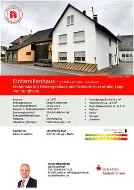 Foto - Einfamilienhaus mit Nebengebäude