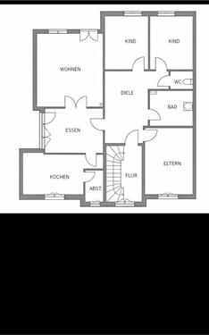 Foto - 4,5-Zimmerwohnung OG mit Balkon&Loggia