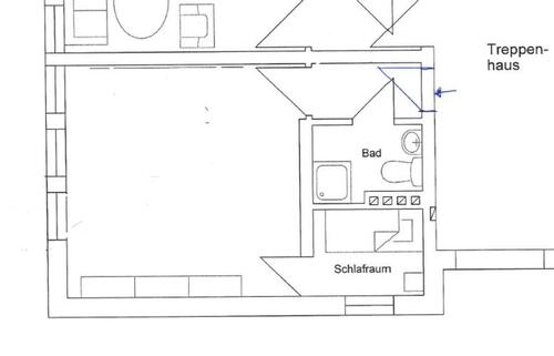 Foto - 1 Zimmer Erdgeschoßwohnung zur Miete in Oschatz
