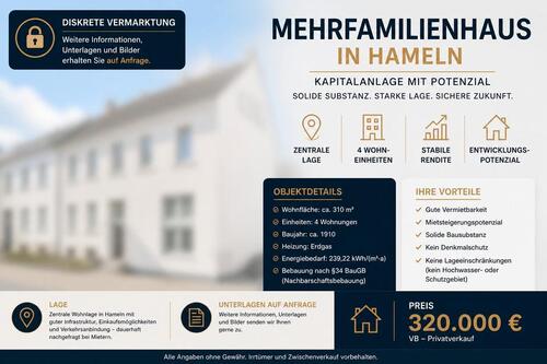 Foto - Mehrfamilienhaus in Hameln 