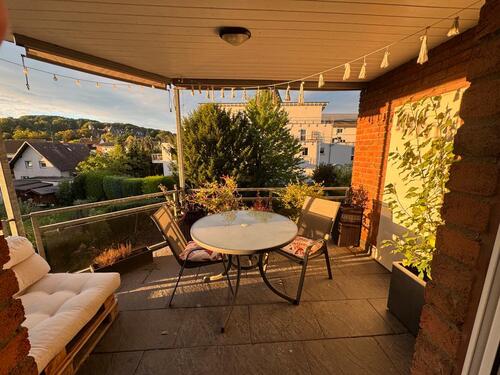 Foto - Hennef - zentral gelegene Maisonettewohnung mit Balkon und Garage