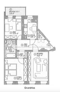 Foto - 3 Zimmer Etagenwohnung zum Kaufen in Leipzig