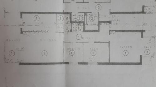 Foto - Gepflegte 3,5-Zimmerwohnung in ruhiger Wohnlage in Feuerbach