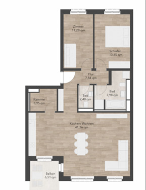 Foto - 3 Zimmer Neubau Wohnung in Stahnsdorf