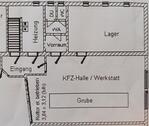 Foto - Gewerberäume, Halle mit Grube + Lagerraum, Büroraum zu vermieten