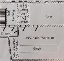 Gewerberäume, Halle mit Grube + Lagerraum, Büroraum zu vermieten - Plauen