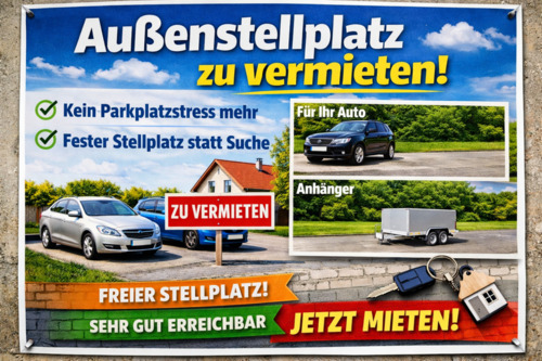 Foto - Top zugänglicher Außenstellplatz in Zeesen zu vermieten