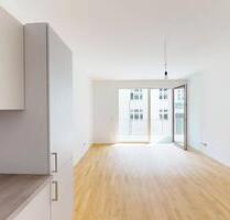 FAMILIENTRAUM: 4-Zimmer-Wohnung mit 2 Balkonen und EBK im Neubauquartier 'RIEKE' - Berlin Neukölln