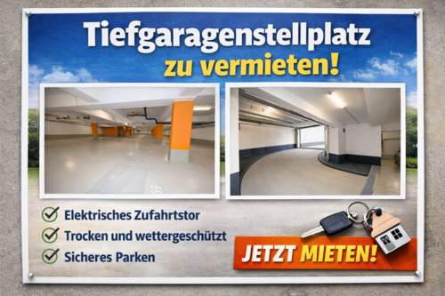Foto - Tiefgaragenstellplatz in Zernsdorf zu vermieten