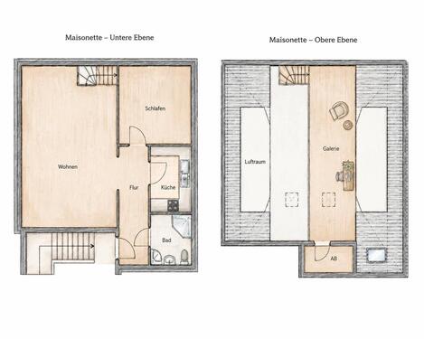 Foto - Gepflegte Maisonette-Wohnung in Leipzig-Mockau Eigentumswohnung